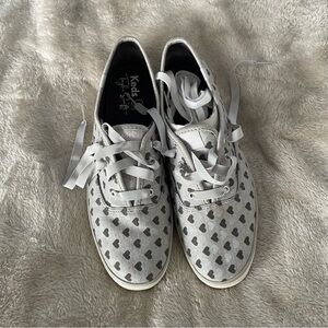 Keds x Taylor Swift Heart Sneakers Size 10 Extra Laces Included - Missing Heart